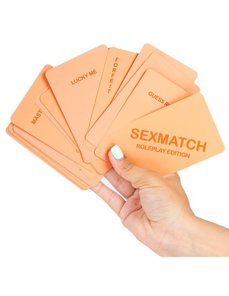 Jeu de cartes Sexmatch roleplay edition
