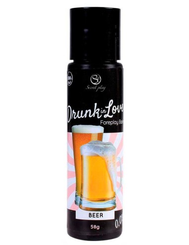 Lubrifiant Comestible Drunk in love Bière 60ml