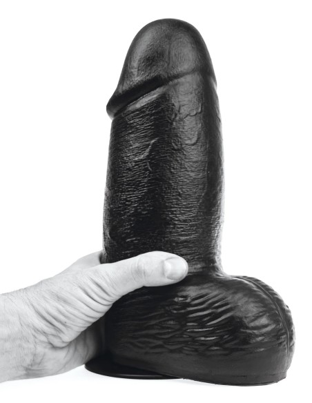 Gode DP105B Hans Noir XL 21 x 10.8cm - Dildos XL - Largeur + de 6cm - 2