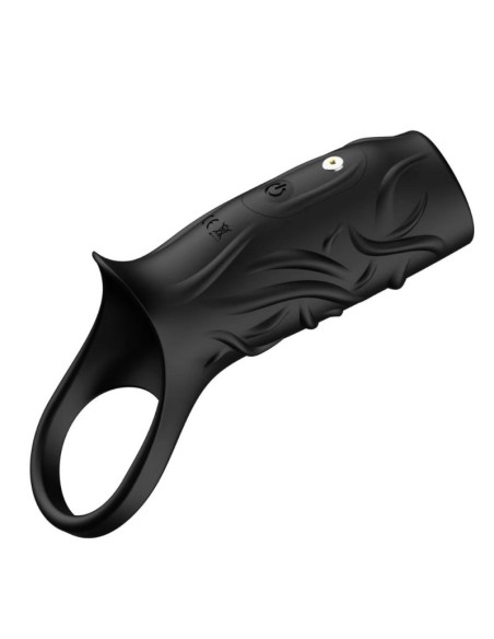 Manchon vibrant Extivibe 9 x 4.5 cm Noir