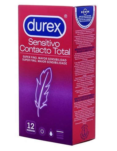 Préservatifs fins Sensitive Contact Total x12