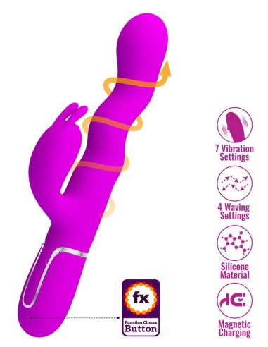 Vibro rabbit Laursen 14 x 3.7cm