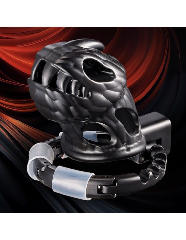 Cage Dinocock 10 x 3.7 cm Noire