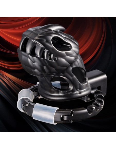 Cage Dinocock 10 x 3.7 cm Noire