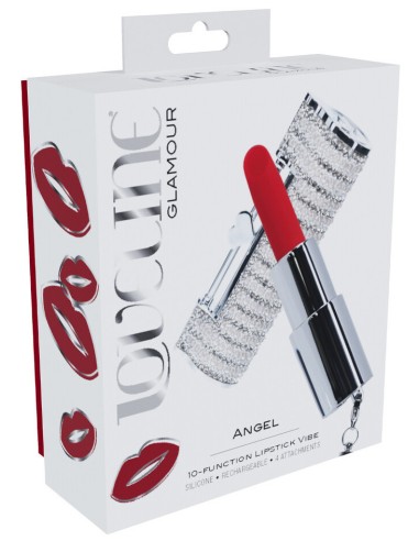 Mini Vibro + 4 embouts Angel Argent