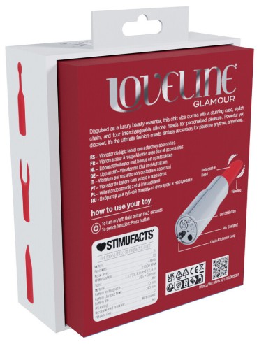 Mini Vibro + 4 embouts Angel Argent