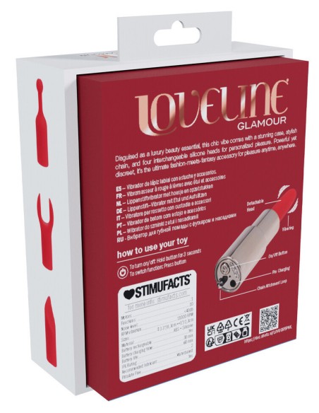 Mini Vibro + 4 embouts Angel Rose