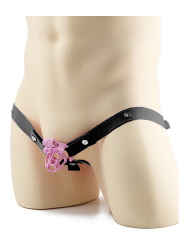 Support Élastique pour Cage Noir