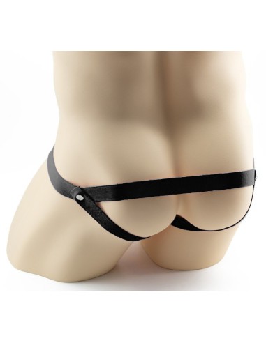 Support Élastique pour Cage Noir