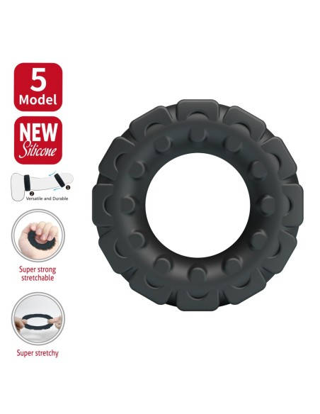 Cockring Laiden 25mm - Cockrings Flexibles - 5