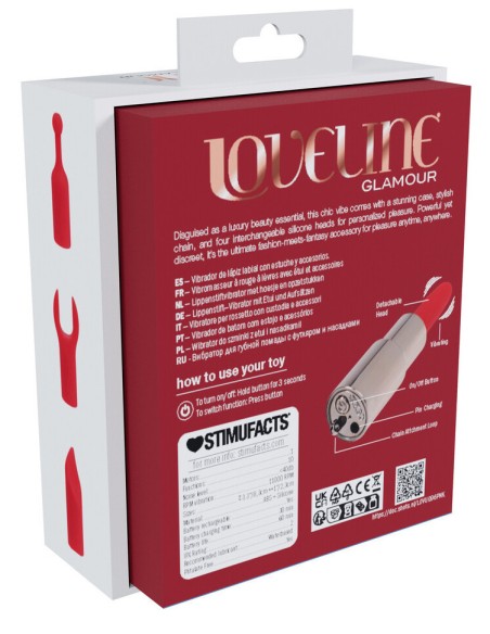 Mini Vibro + 4 embouts Tiffany Rose