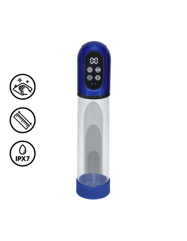 Pompe à pénis Engage 20 x 6 cm Bleue