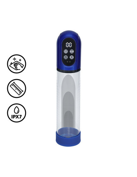 Pompe à pénis Engage 20 x 6 cm Bleue