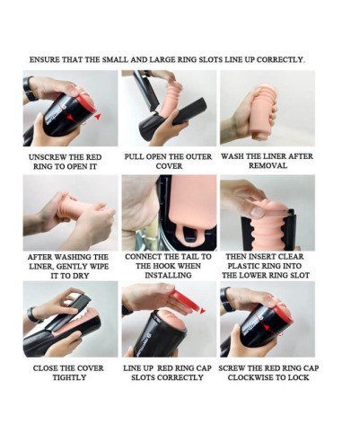 Masturbateur automatique Ozzy Pussy - Masturbateurs Automatiques - 5