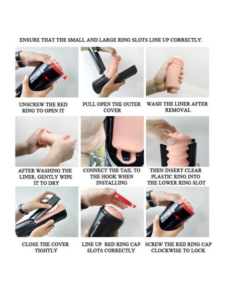 Masturbateur automatique Ozzy Pussy - Masturbateurs Automatiques - 5