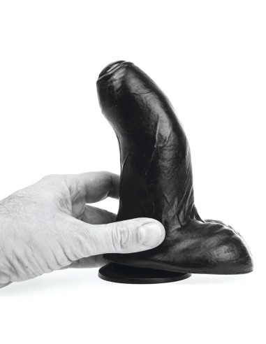 Gode DP106B Frederick Noir S 14 x 6cm - Dildos Noir - 2