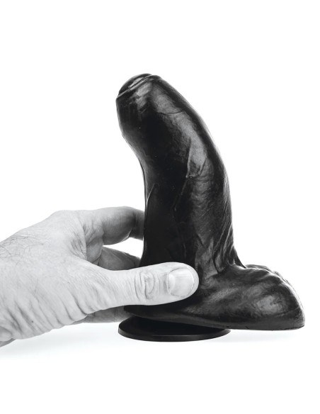 Gode DP106B Frederick Noir S 14 x 6cm - Dildos Noir - 2
