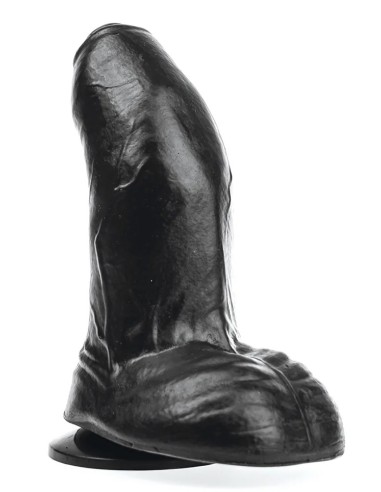 Gode DP106B Frederick Noir S 14 x 6cm - Dildos Noir - 3