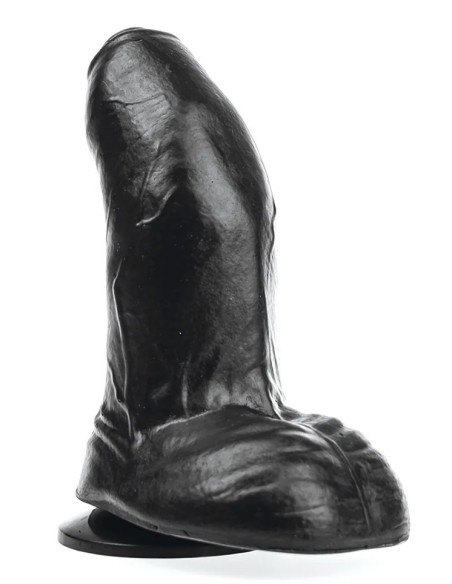 Gode DP106B Frederick Noir S 14 x 6cm - Dildos Noir - 3