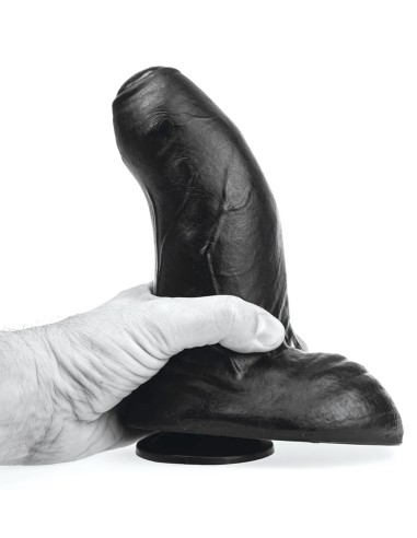 Gode DP107B Frederick Noir M 17 x 7.5cm - Dildos Noir - 2