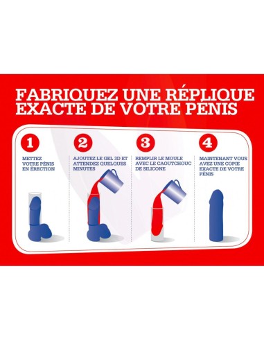 Moule Cloneboy pour gode vibrant noir