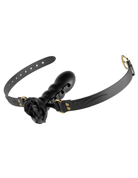 Bâillon Rose Rosymouth Noir