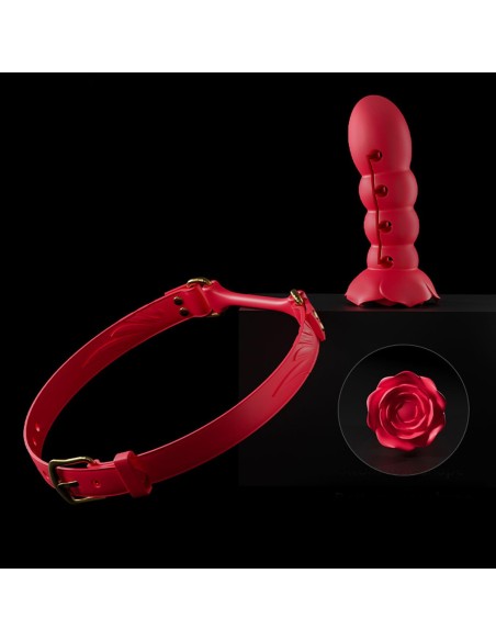 Bâillon Rose Rosymouth Rose - Baillons BDSM - 2