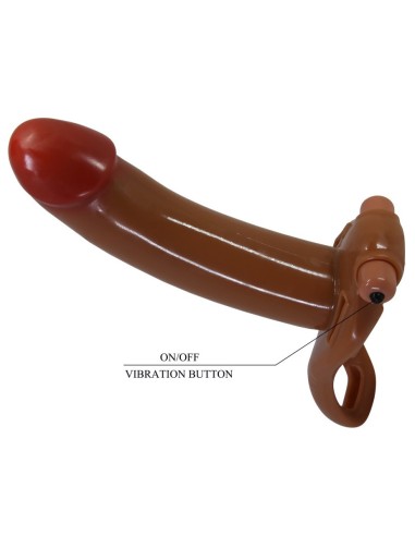 Gode ceinture creux vibrant Bradden 17 x 4.5cm - Godes Harnais - 6