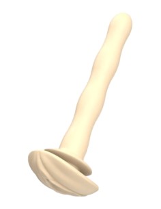 Tige pour Cage Vulvitor 6 cm - Diamètre 9 mm Beige