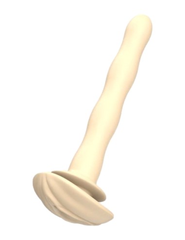 Tige pour Cage Vulvitor 6 cm - Diamètre 9 mm Beige