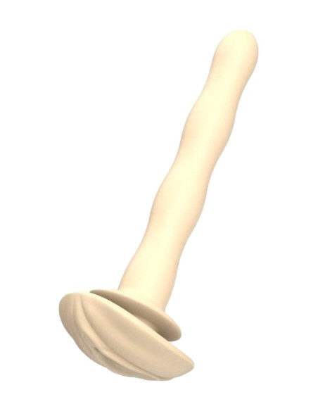 Tige pour Cage Vulvitor 6 cm - Diamètre 9 mm Beige