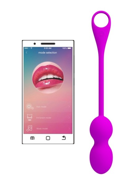 Boules de Geisha Vibrantes Elvira Violet