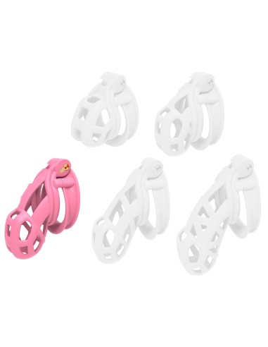 Cage Contrik Rose L 9.5 x 3.6cm