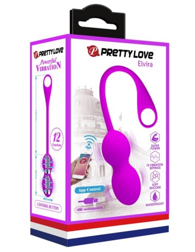 Boules de Geisha Vibrantes Elvira Violet