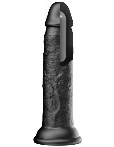 Gode Dickdong Noir 18 x 3.8cm - Godes Réalistes - 5