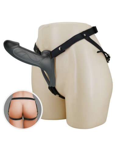 Gode ceinture creux Landon Noir 16 x 4.4cm