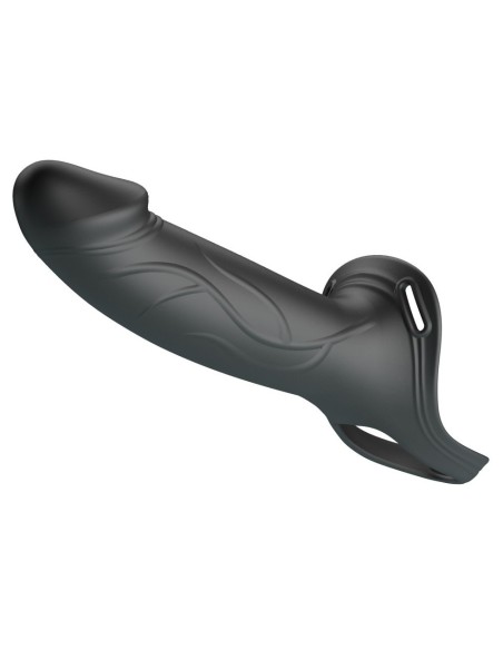 Gode ceinture creux Landon Noir 16 x 4.4cm