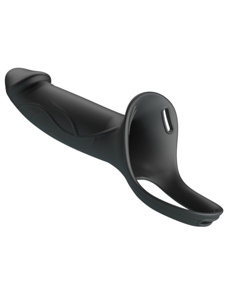 Gode ceinture creux Landon Noir 16 x 4.4cm