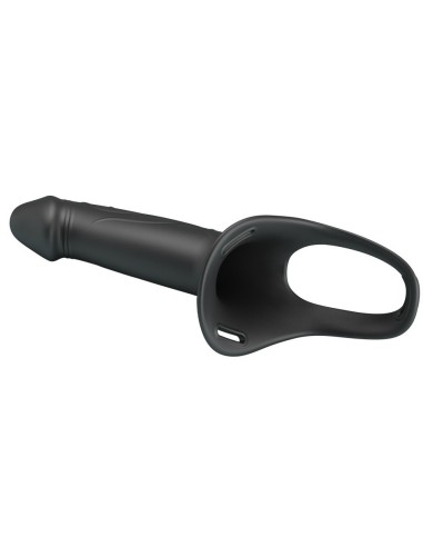 Gode ceinture creux Landon Noir 16 x 4.4cm