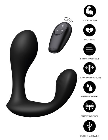 Stimulateur prostatique vibrant Bullseye 10 x 4cm