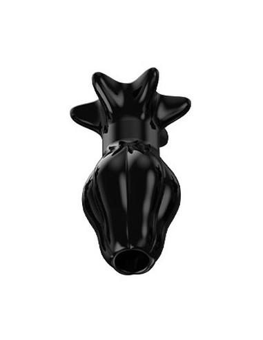 Plug Tunnel Starass Noir L 10 x 6cm