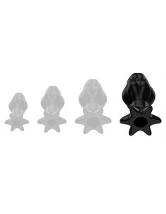 Plug Tunnel Starass Noir XL 12 x 7cm