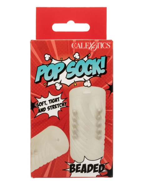 Masturbateur transparent Beaded