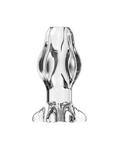 Plug Tunnel Starass Transparent M 9 x 5cm