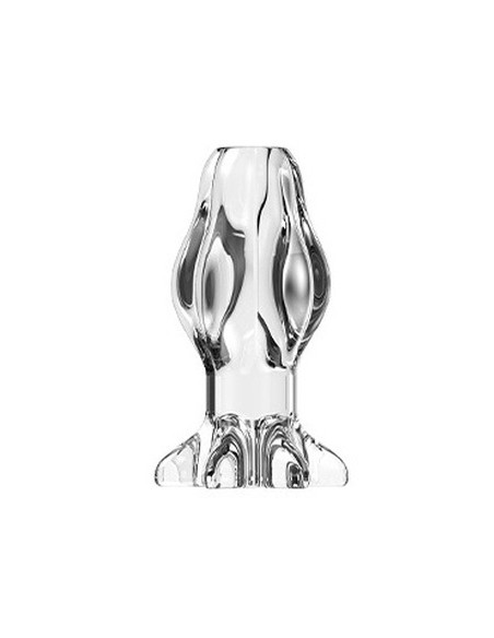 Plug Tunnel Starass Transparent M 9 x 5cm