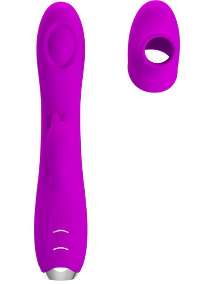 Rabbit à succion Regina Pretty Love 12 x 3.5 cm Violet