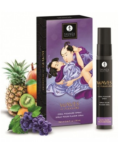 Spray pour fellation Waves of pleasures Fruits exotiques