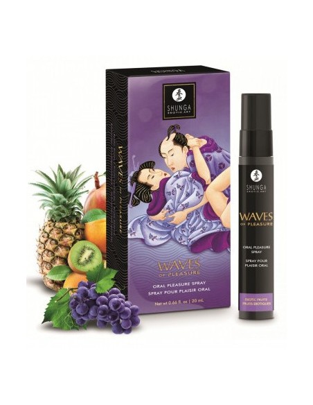 Spray pour fellation Waves of pleasures Fruits exotiques