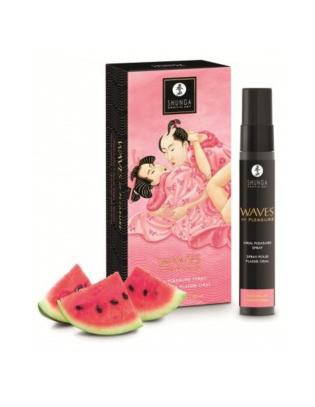 Spray pour fellation Waves of pleasures Pastèque 20ml