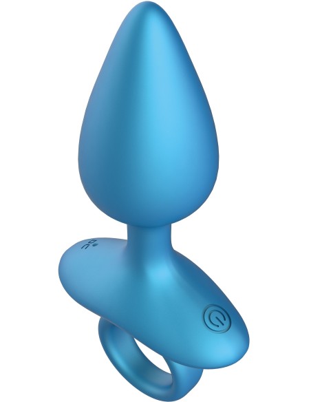 Plug vibrant Bluecone 8 x 3.5cm